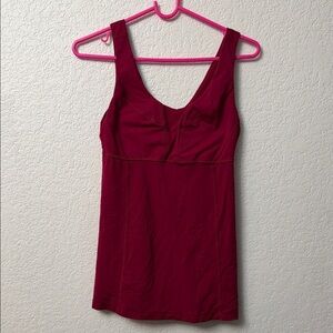 Lululemon Athletica Burgundy Chemise